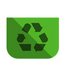 recycling bin empty icon